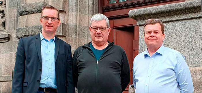 Lars B. Sørensen, Hans Marner Samsonsen og Brian Poulsen Jensen